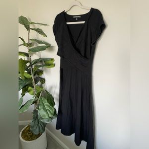 Black Crossbody Dress - Medium